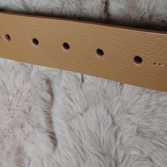 Michael Kors Vegan Leather Tan Belt Size Extra Large - Picture 7 of 15